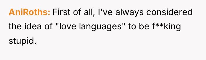 AniRoths First of all, I've always considered the idea of...