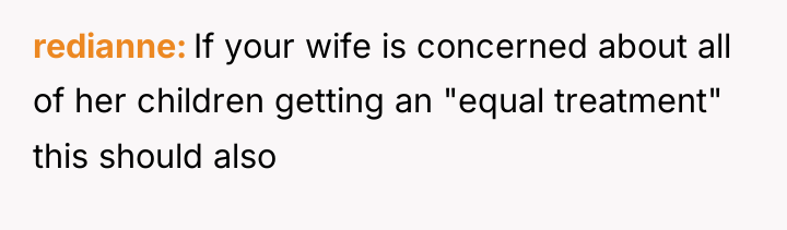 redianne If your wife is concerned about all of her...