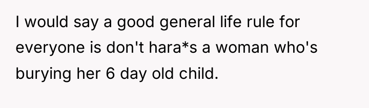 I would say a good general life rule for everyone...