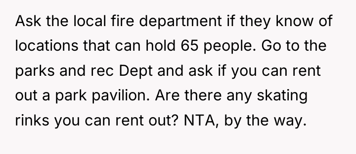 Ask the local fire department if they know of locations...