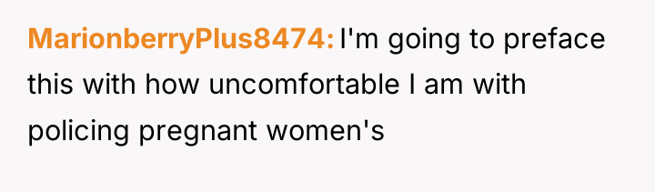 MarionberryPlus8474 I'm going to preface this with how uncomfortable I...