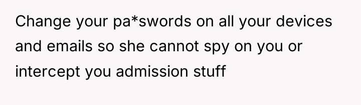 Change your pa*swords on all your devices and emails so...