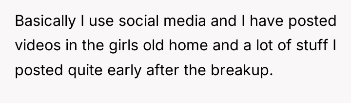 Basically I use social media and I have posted videos...