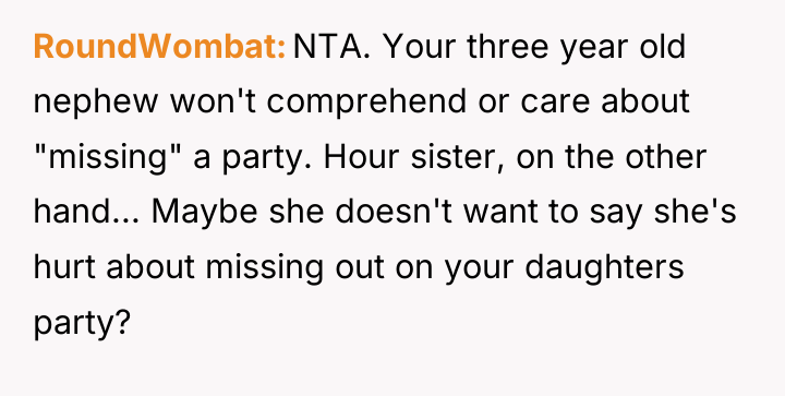 RoundWombat NTA. Your three year old nephew won't comprehend or...