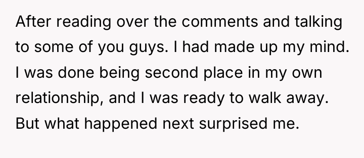 After reading over the comments and talking to some of...