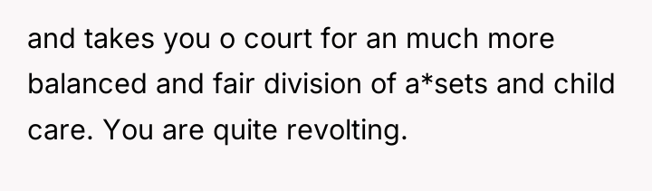 and takes you o court for an much more balanced...