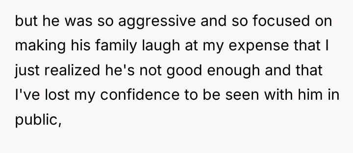 but he was so aggressive and so focused on making...