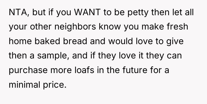 NTA, but if you WANT to be petty then let...
