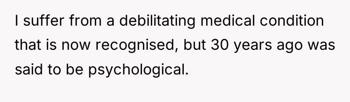 I suffer from a debilitating medical condition that is now...