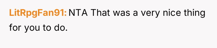 LitRpgFan91 NTA That was a very nice thing for you...