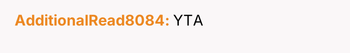 AdditionalRead8084 YTA