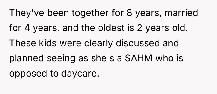 They've been together for 8 years, married for 4 years,...