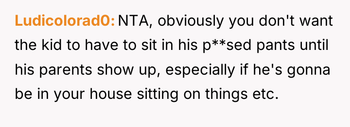 Ludicolorad0 NTA, obviously you don't want the kid to have...