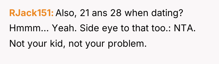 RJack151 Also, 21 ans 28 when dating? Hmmm... Yeah. Side...