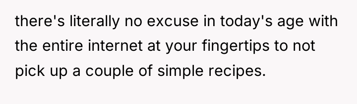 there's literally no excuse in today's age with the entire...