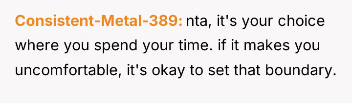Consistent-Metal-389 nta, it's your choice where you spend your time....