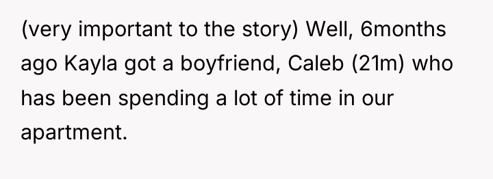 (very important to the story) Well, 6months ago Kayla got...