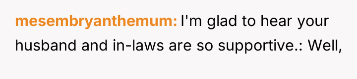 mesembryanthemum I'm glad to hear your husband and in-laws are...