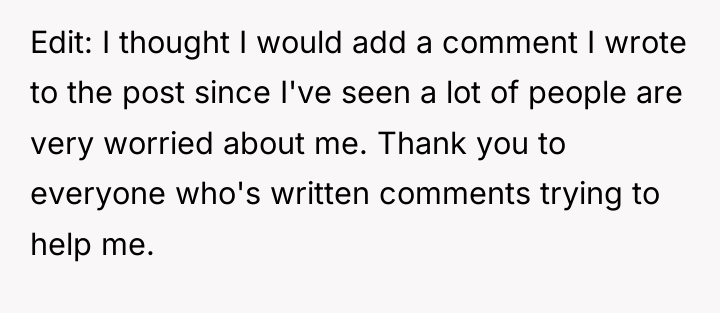 Edit: I thought I would add a comment I wrote...