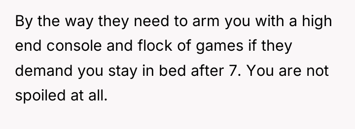 By the way they need to arm you with a...