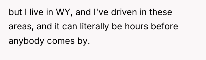 but I live in WY, and I've driven in these...