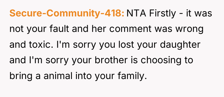 Secure-Community-418 NTA Firstly - it was not your fault and...
