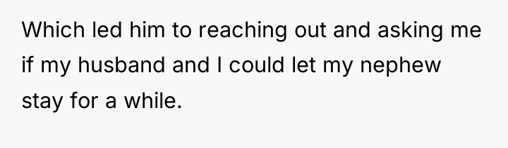 Which led him to reaching out and asking me if...
