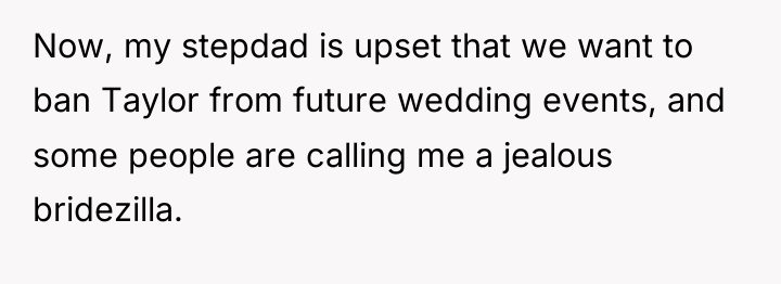 Now, my stepdad is upset that we want to ban...