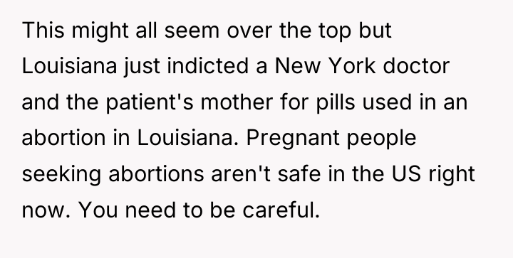 This might all seem over the top but Louisiana just...