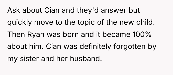 Ask about Cian and they'd answer but quickly move to...