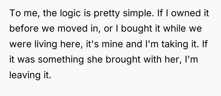 To me, the logic is pretty simple. If I owned...