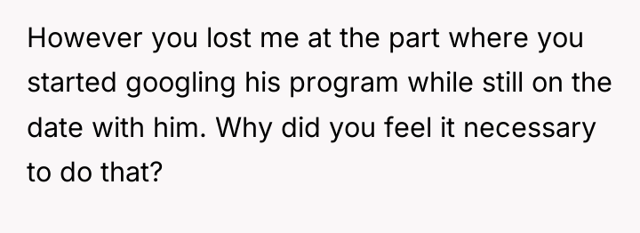 However you lost me at the part where you started...