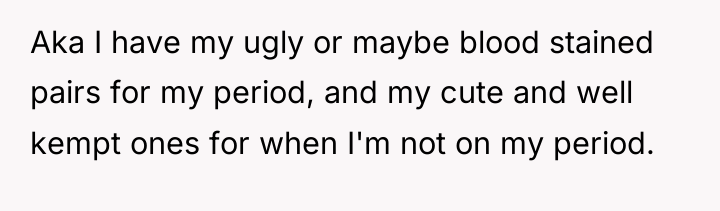 Aka I have my ugly or maybe blood stained pairs...