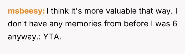 msbeesy I think it's more valuable that way. I don't...