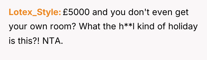 Lotex_Style £5000 and you don't even get your own room?...