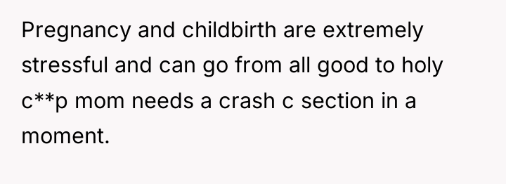Pregnancy and childbirth are extremely stressful and can go from...