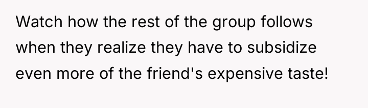 Watch how the rest of the group follows when they...