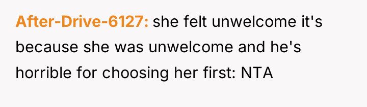 After-Drive-6127 she felt unwelcome it's because she was unwelcome and...