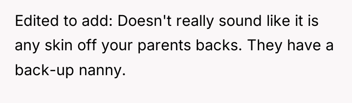 Edited to add: Doesn't really sound like it is any...
