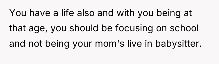 You have a life also and with you being at...