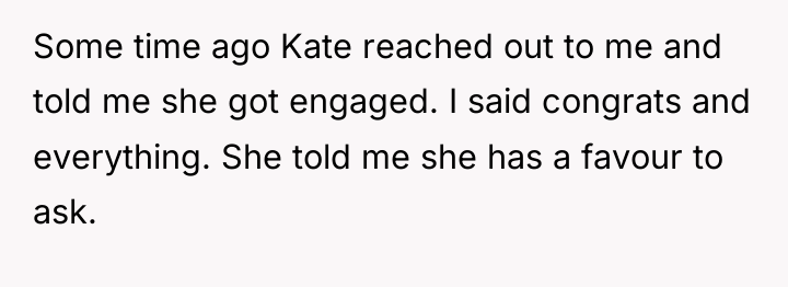 Some time ago Kate reached out to me and told...