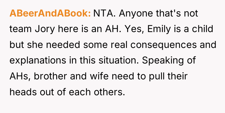 ABeerAndABook NTA. Anyone that's not team Jory here is an...