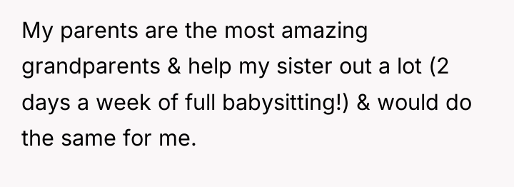 My parents are the most amazing grandparents & help my...