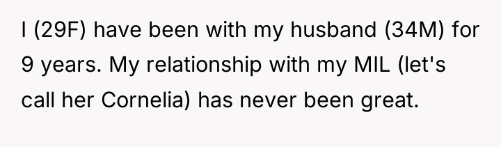 I (29F) have been with my husband (34M) for 9...