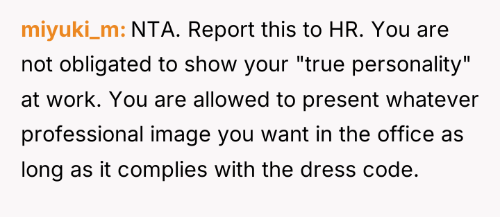 miyuki_m NTA. Report this to HR. You are not obligated...
