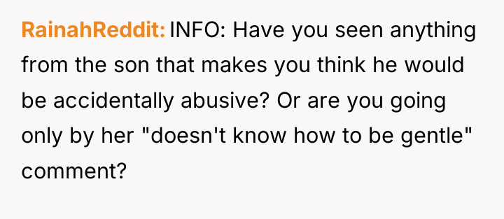 RainahReddit INFO: Have you seen anything from the son that...