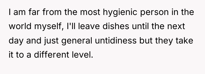 I am far from the most hygienic person in the...