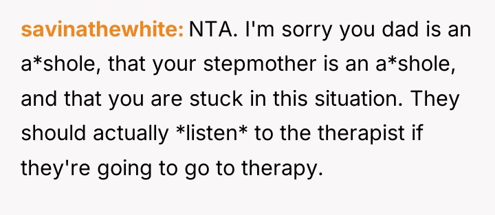 savinathewhite NTA. I'm sorry you dad is an a*shole, that...