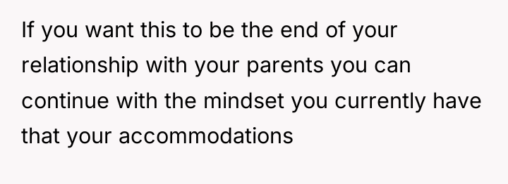 If you want this to be the end of your...