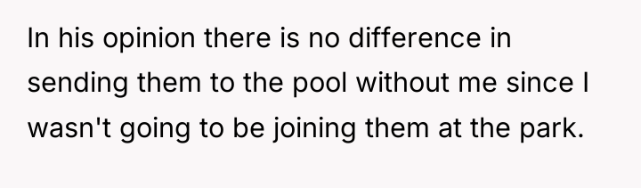 In his opinion there is no difference in sending them...